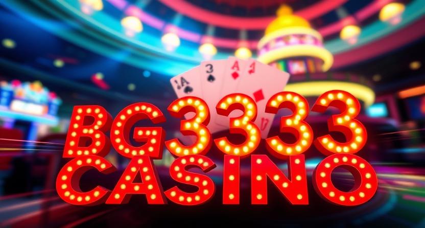 BG3333 casino online gaming interface